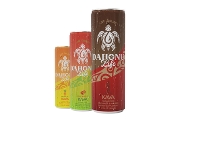 Kava Seltzer Variety Pack, 6 × 355 ml, Zero Sugar, with Kavalactone Extract