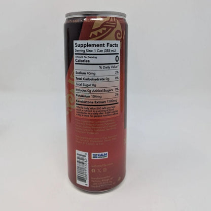 Kava Seltzer Variety Pack, 6 × 355 ml, Zero Sugar, with Kavalactone Extract