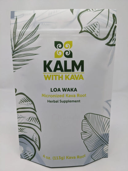 Loa Waka Micronized Kava, Fiji, 113 g