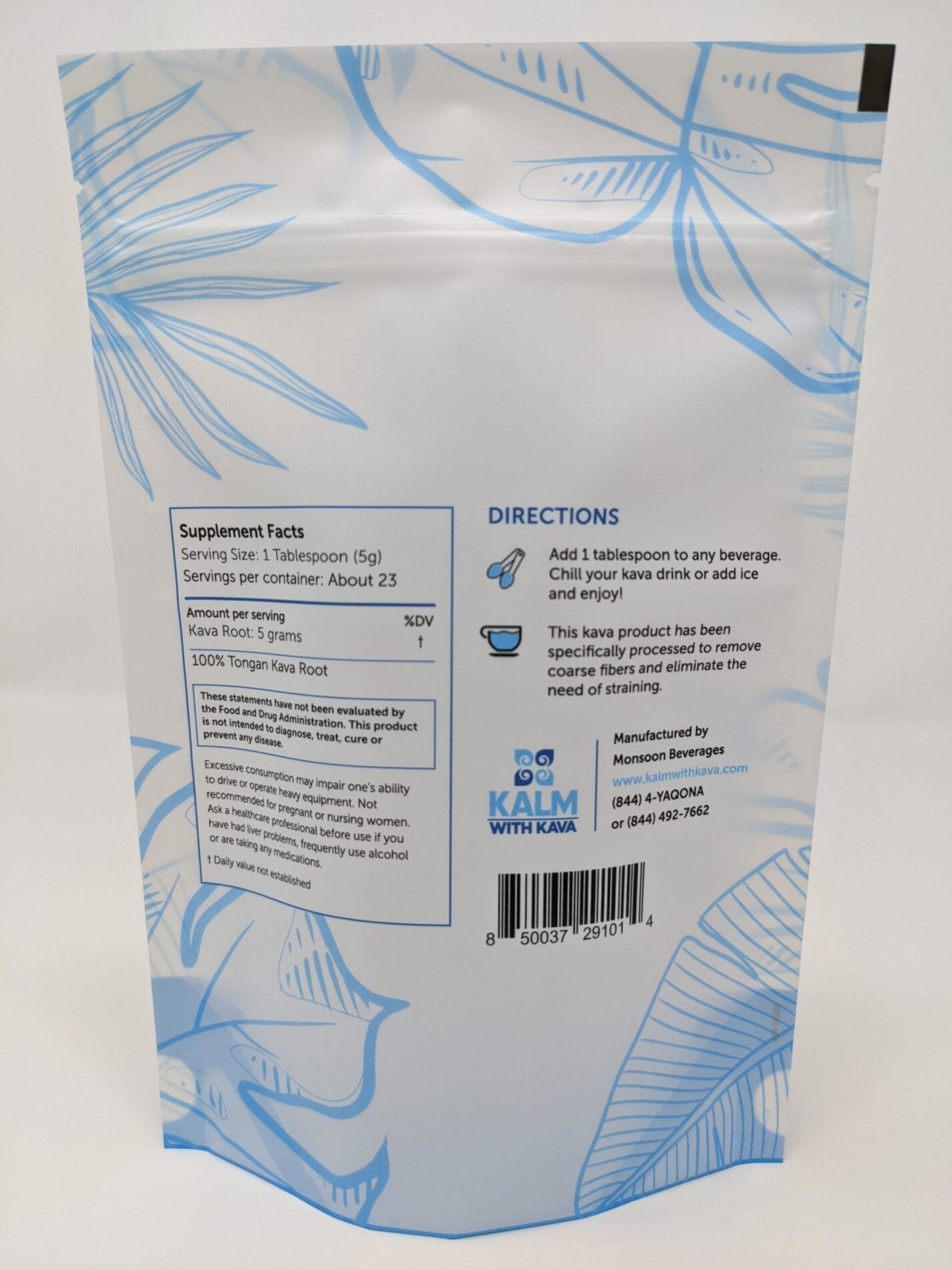 Pouni Ono Micronized Kava, Tongan, 113 g (4 oz)