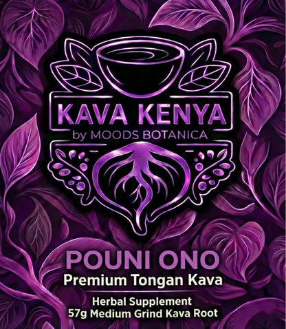 Pouni Ono Medium Grind Kava, Kenya